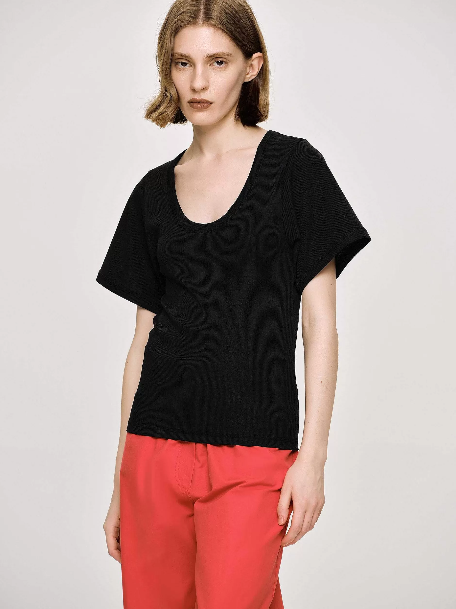 Shop Diep U-T-Shirt, Zwart Vrouwen Accessoires