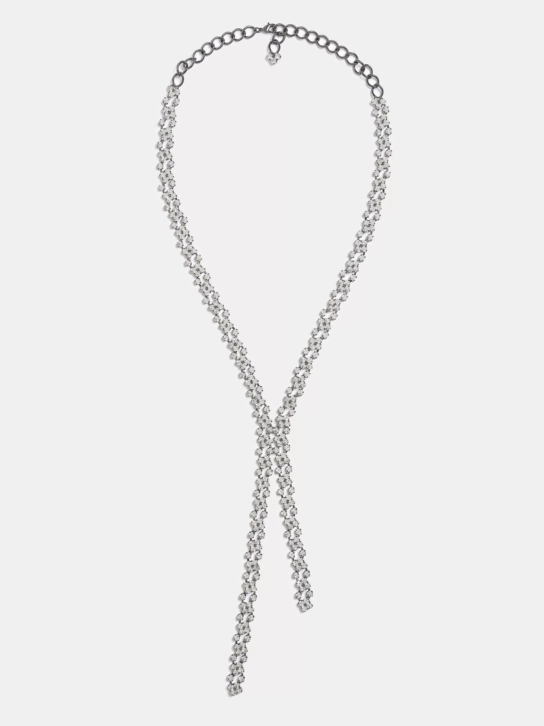 Cheap Strass Ketting Met Druppel, Zilver Vrouwen Accessoires